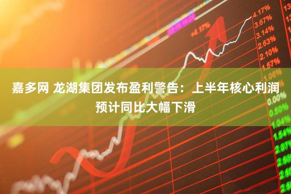 嘉多网 龙湖集团发布盈利警告：上半年核心利润预计同比大幅下滑